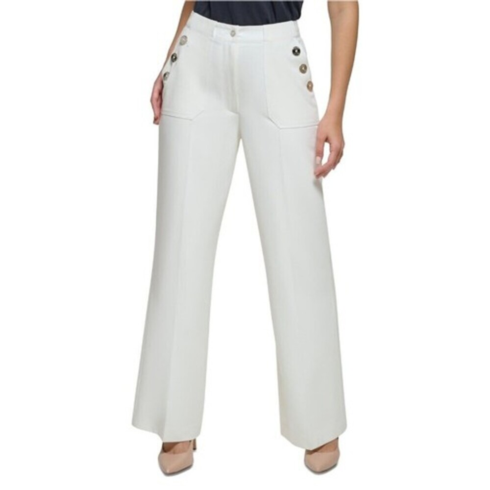 Tommy Hilfiger Sailor Pants (Ivory) Women's Casual Pants